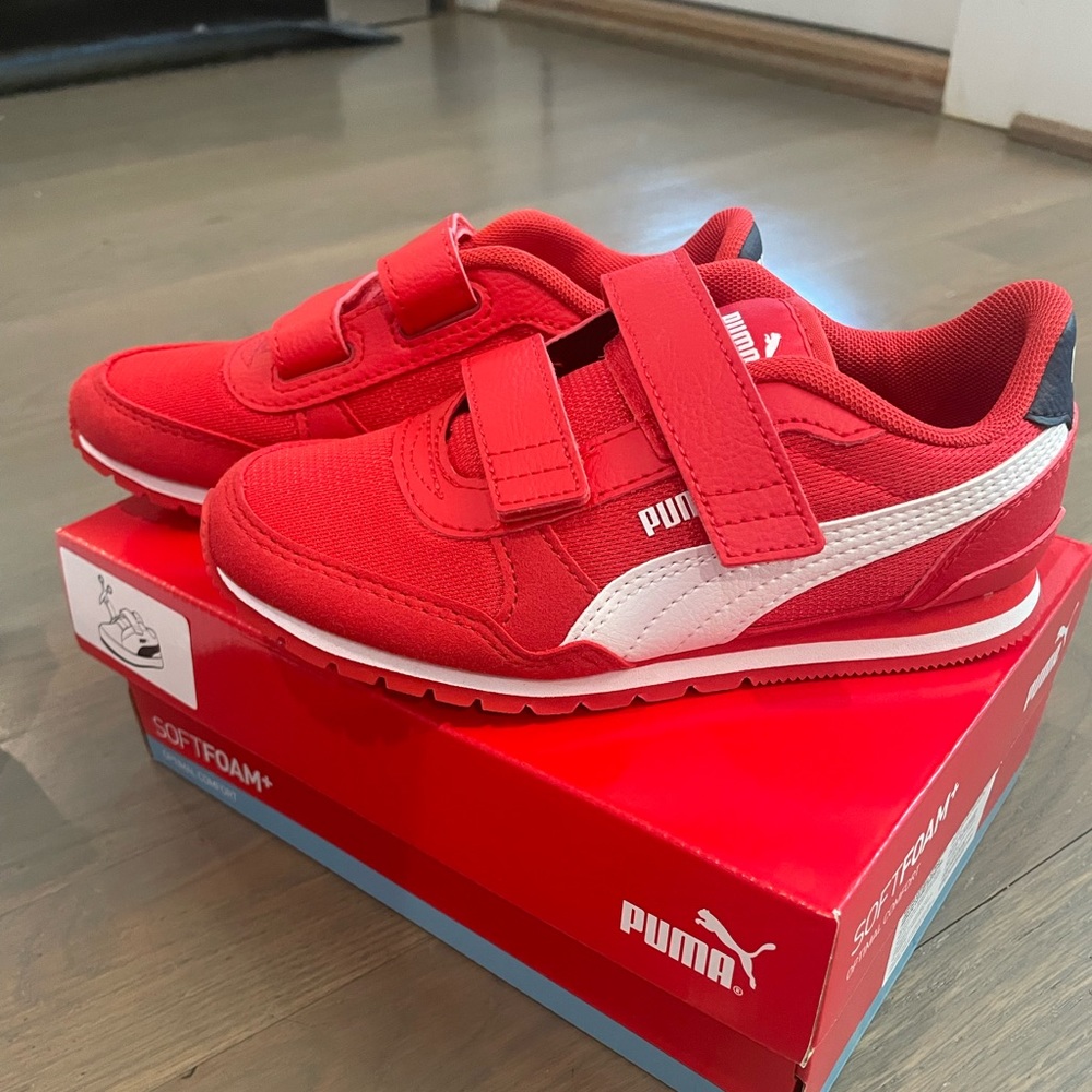 Kids Red ST Runner v3 Mesh V PS